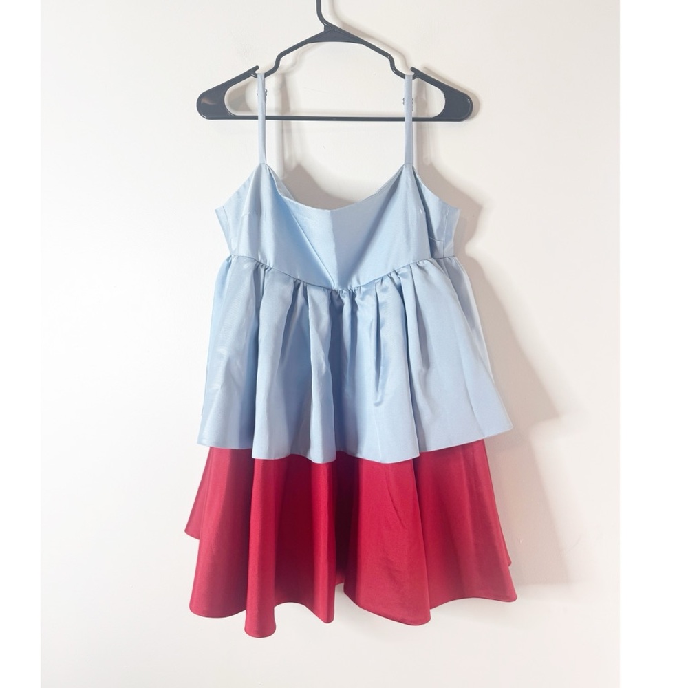Macgraw conversation dress in blue/red US Size 10 - Picture 5 of 9